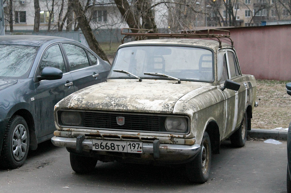 Москва, № В 668 ТУ 197 — Москвич-2140 '76-88
