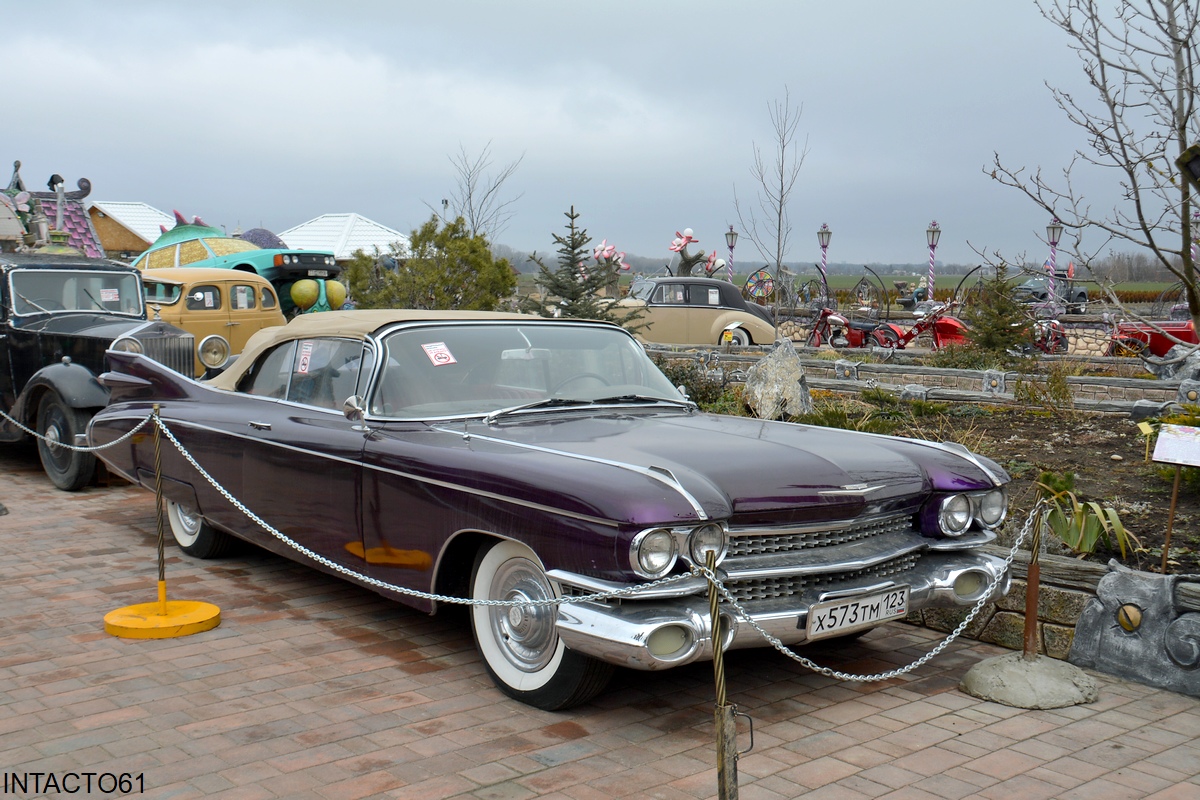 Ставропольский край, № Х 573 ТМ 123 — Cadillac 62 Convertible '59