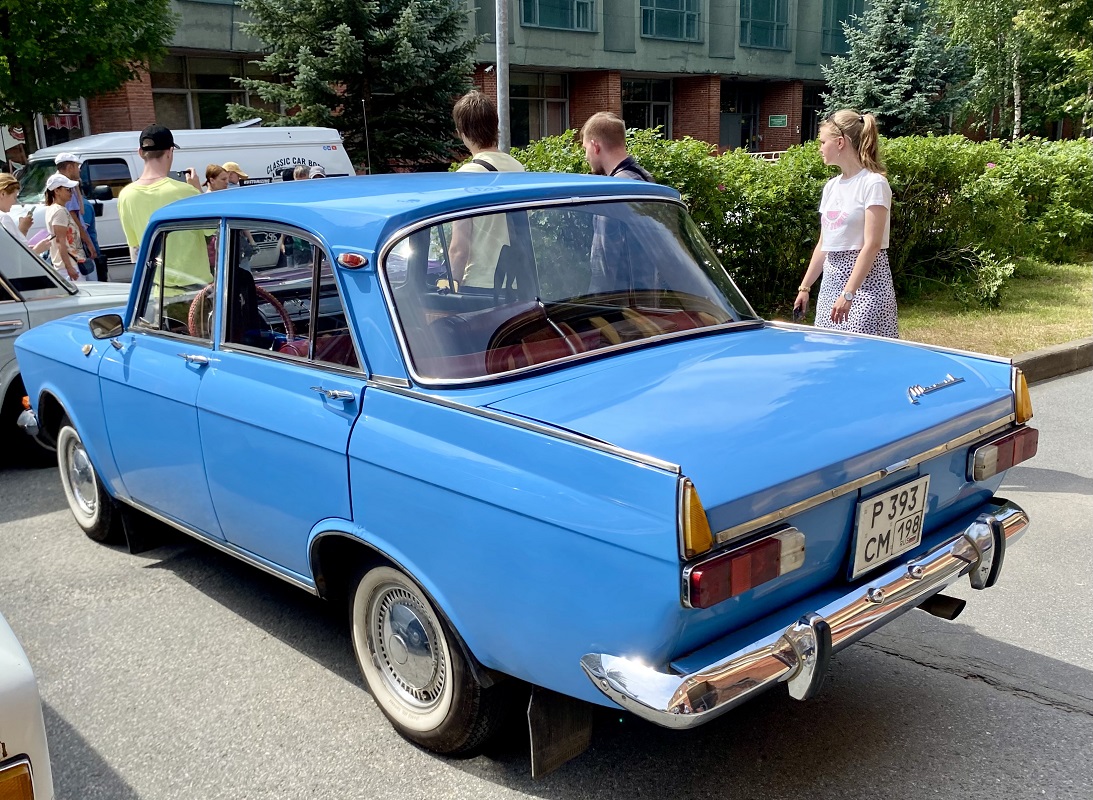 Санкт-Петербург, № Р 393 СМ 198 — Москвич-408ИЭ '69-75; Санкт-Петербург — Ежегодный праздник "День Москвича"