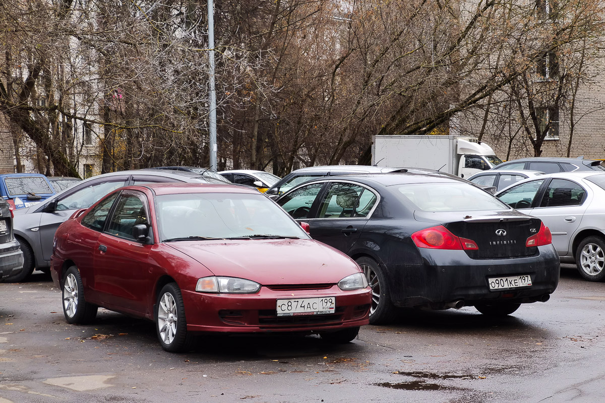 Москва, № С 874 АС 199 — Mitsubishi Mirage (5G) '95-03