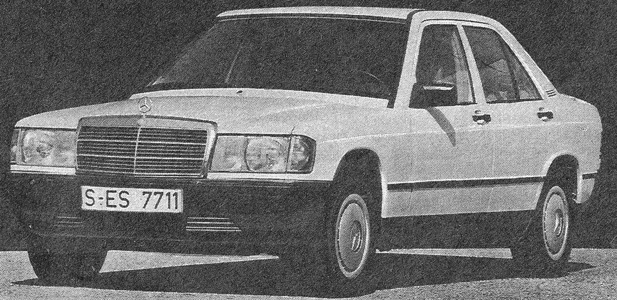 Германия, № S-ES 7711 — Mercedes-Benz 190 (W201) '82-93; Германия — Федеративная республика Германия (1990-2000)