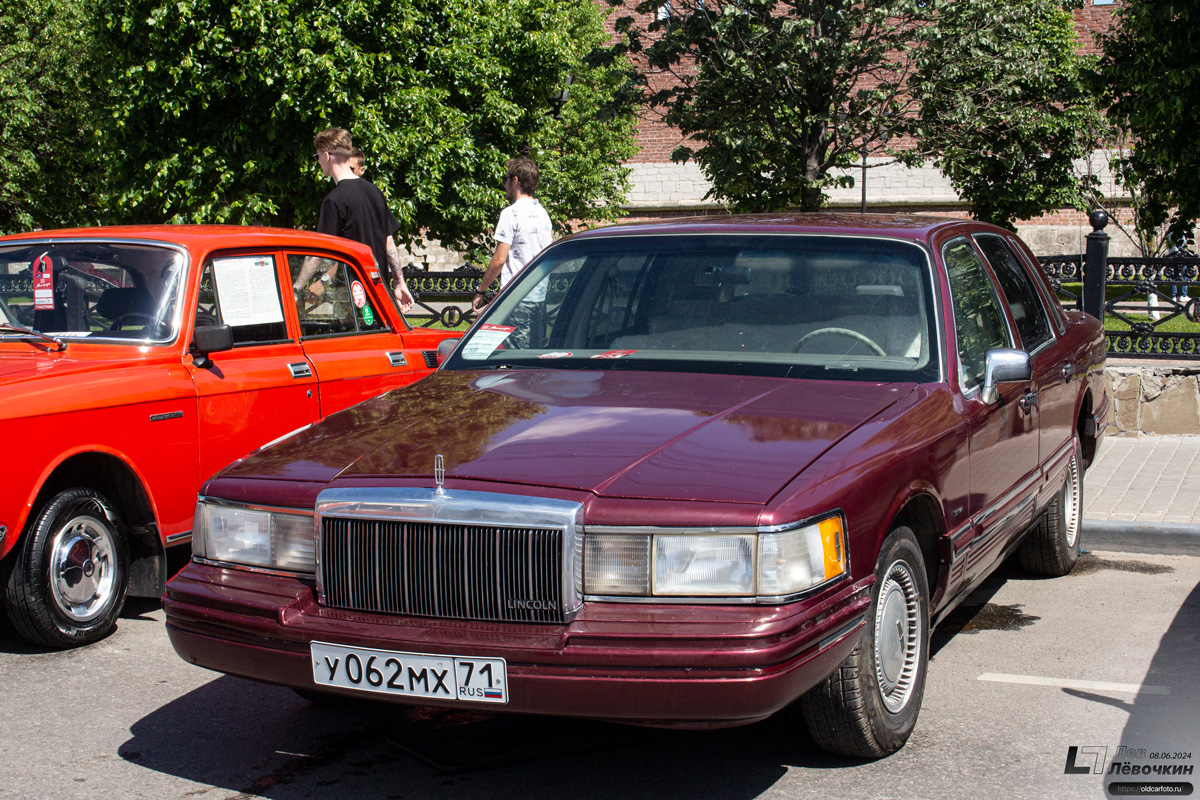 Тульская область, № У 062 МХ 71 — Lincoln Town Car (2G) '90-97; Тульская область — Автомобильный фестиваль "Автострада &mdash; 2024"
