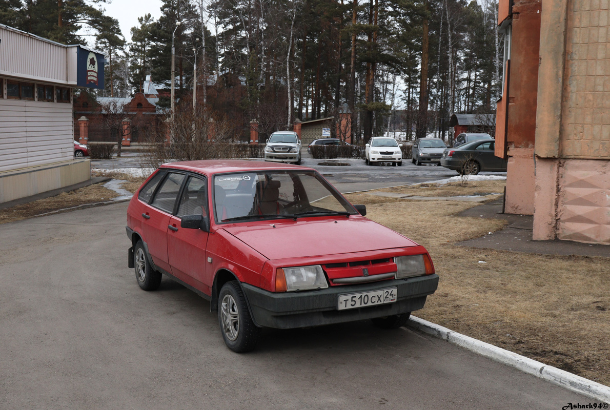 Красноярский край, № Т 510 СХ 24 — ВАЗ-2109 '87-93