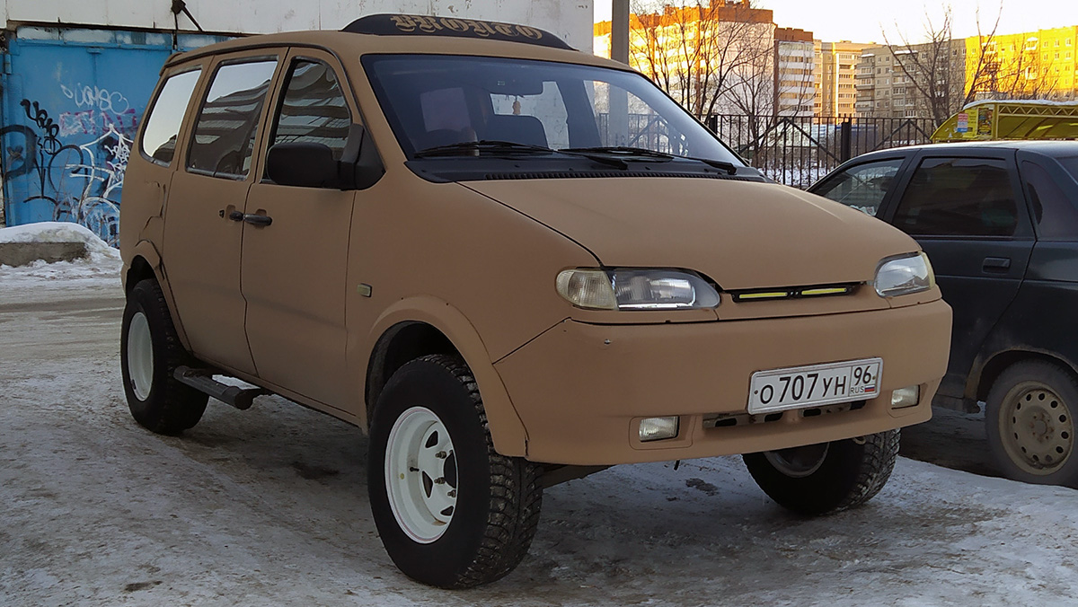 Свердловская область, № О 707 УН 96 — ВАЗ-2120 Надежда '98-02