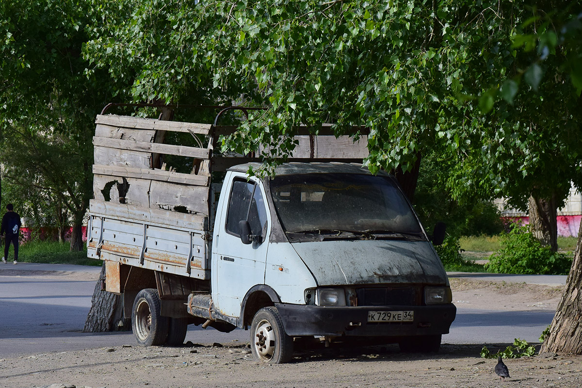 Волгоградская область, № К 729 КЕ 34 — ГАЗ-33027 ГАЗель '95-03