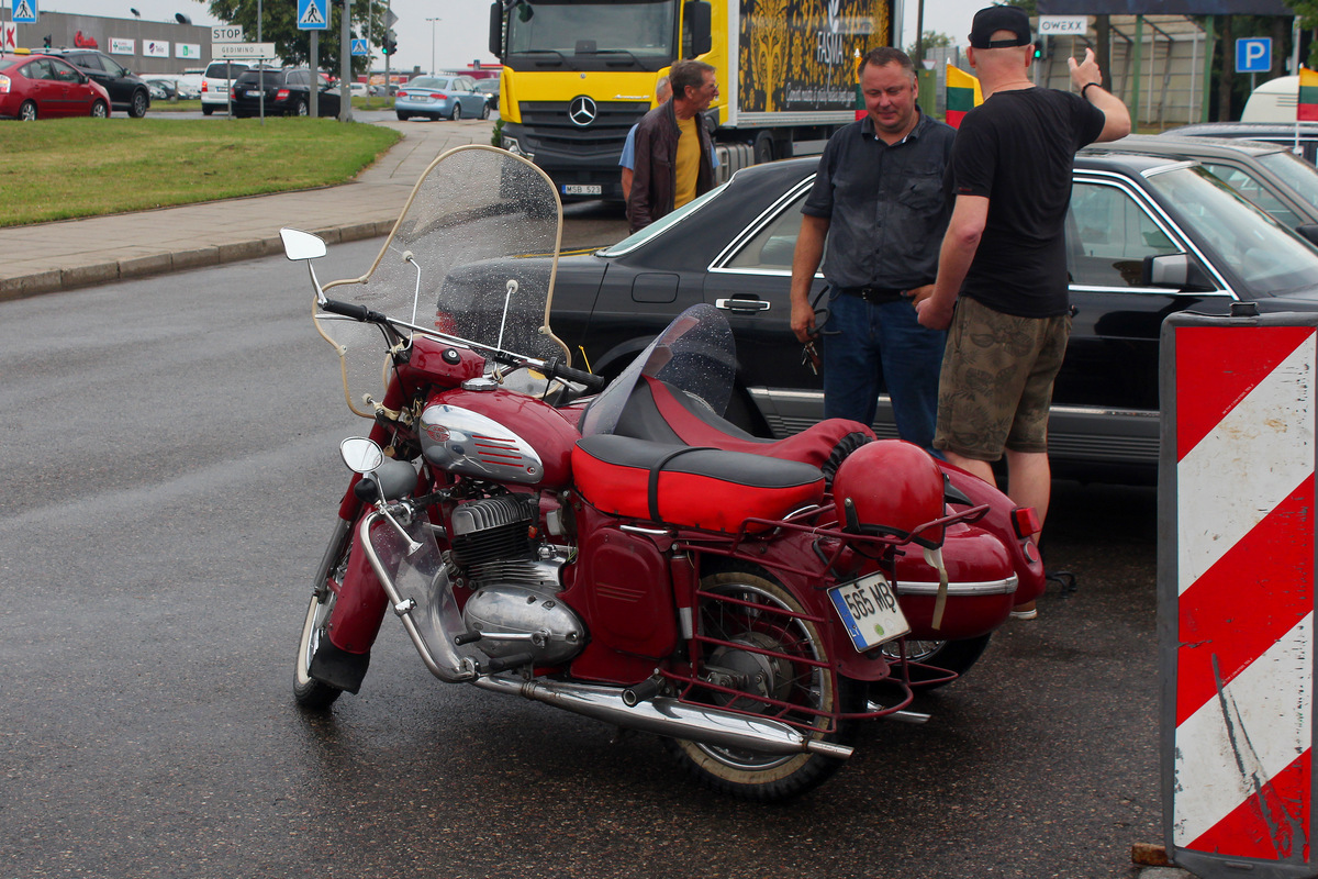 Литва, № 565 MB — Jawa 350 typ 360 '64-74; Литва — Radviliškio miesto šventė 2024