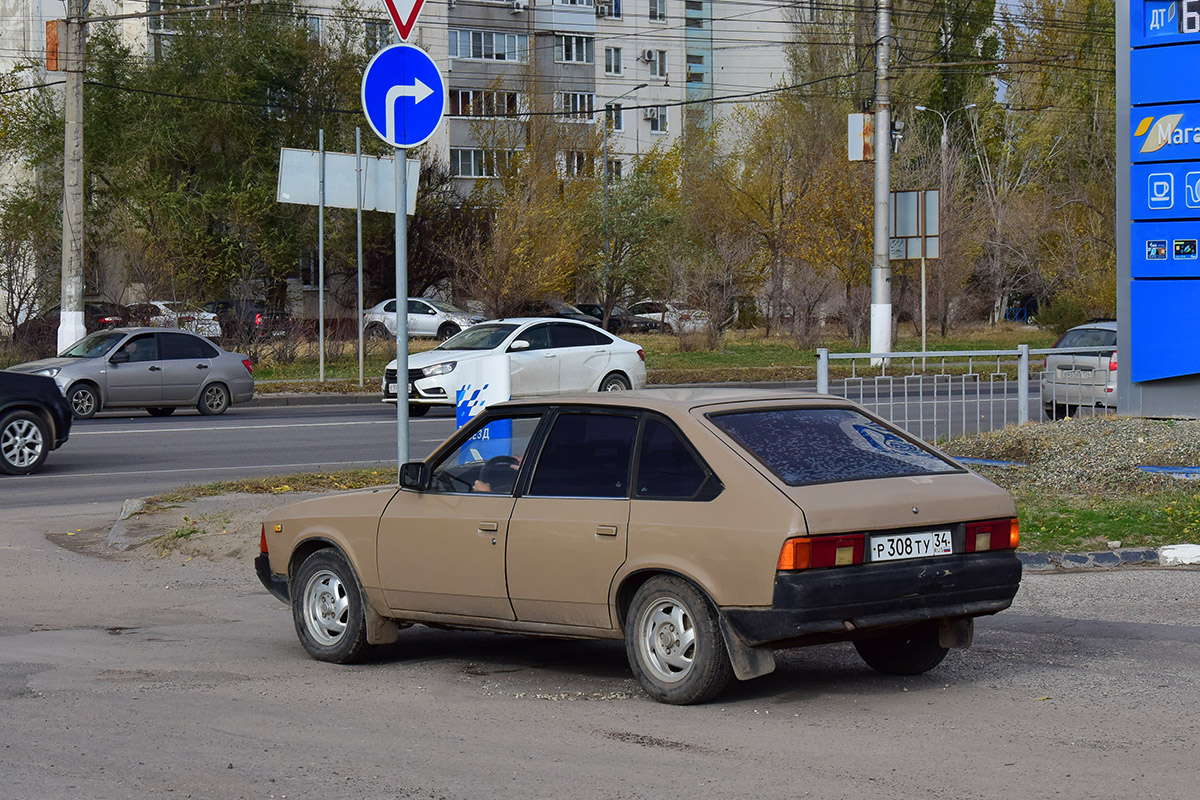Волгоградская область, № Р 308 ТУ 34 — Москвич-21412 '86-94