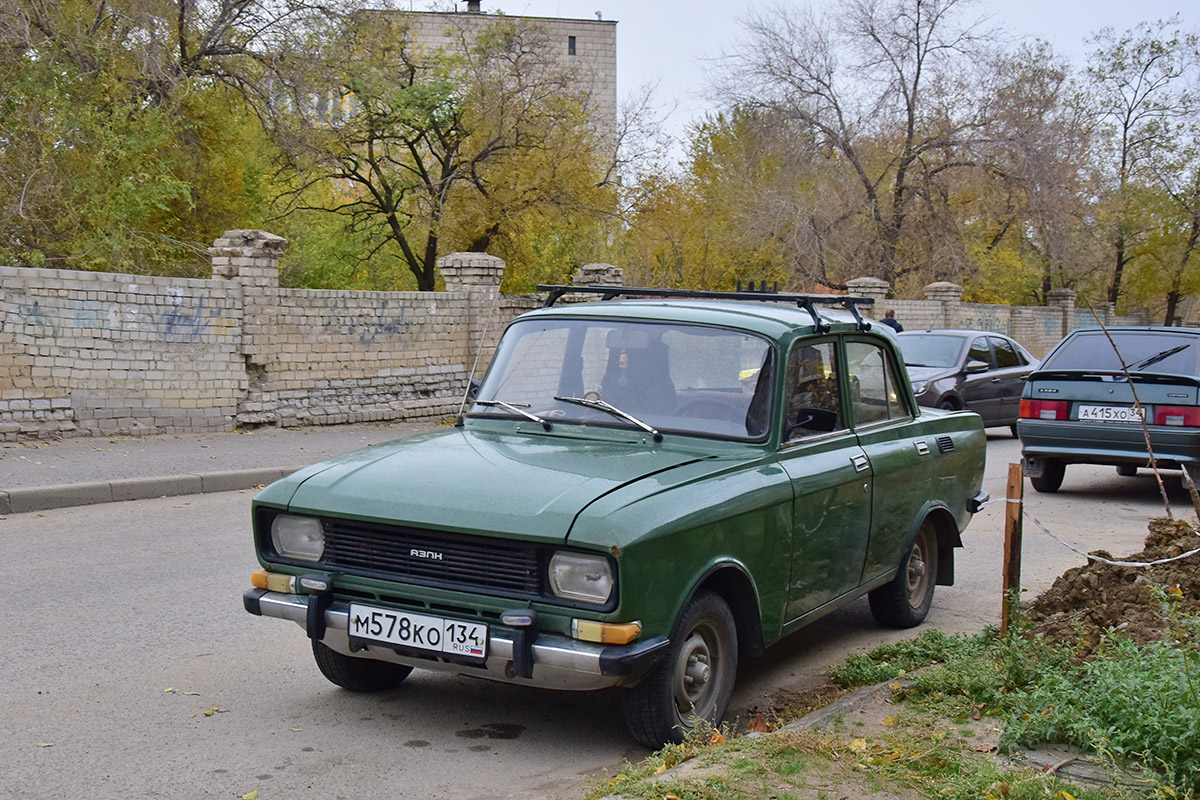 Волгоградская область, № М 578 КО 134 — Москвич-2140 '76-88