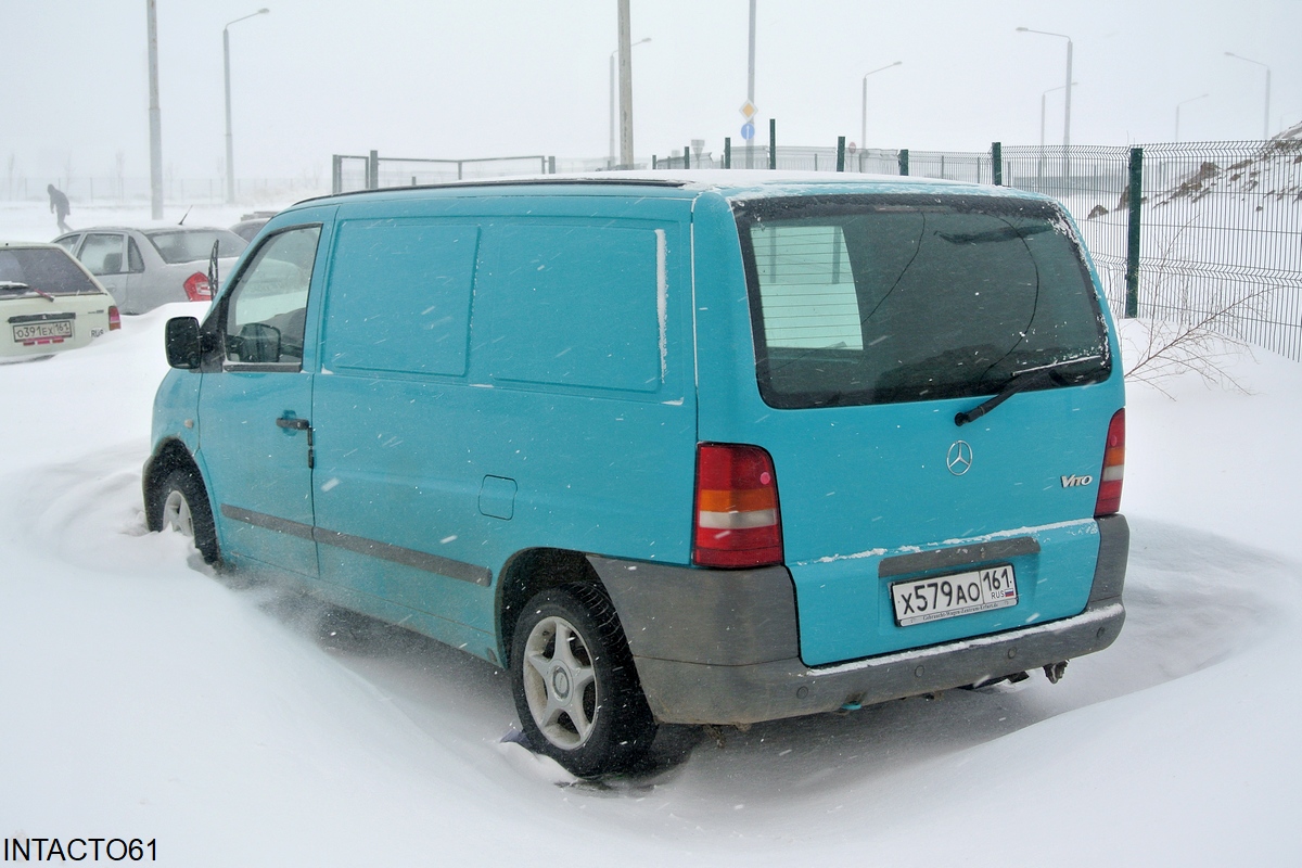 Ростовская область, № Х 579 АО 161 — Mercedes-Benz Vito (W638) '95-03