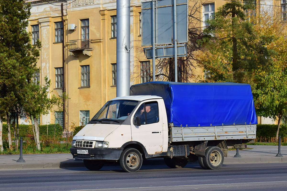 Волгоградская область, № Р 135 ЕВ 34 — ГАЗ-33021 ГАЗель '94-03
