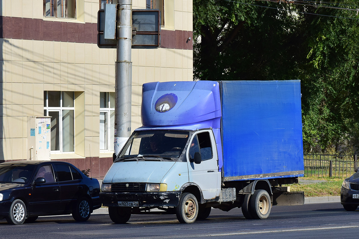 Волгоградская область, № Н 927 СВ 34 — ГАЗ-33021 ГАЗель '94-03