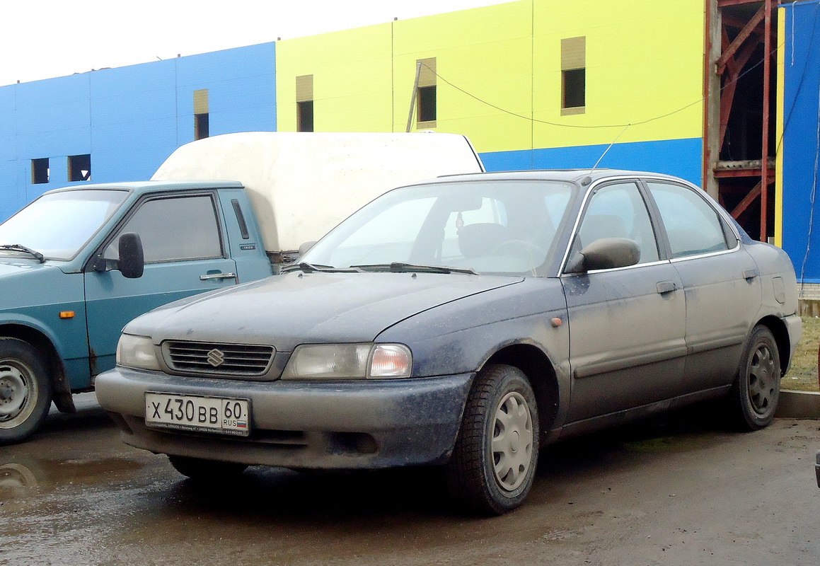 Псковская область, № Х 430 ВВ 60 — Suzuki Baleno (EG) '95-02