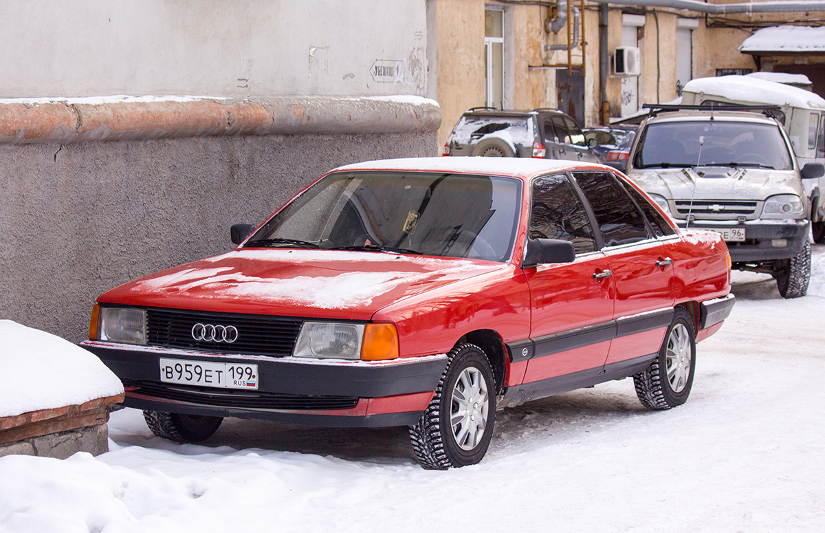 Московская область, № В 959 ЕТ 199 — Audi 100 (C3) '82-91