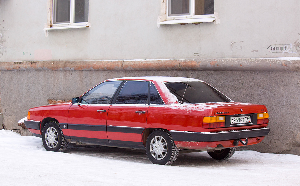 Московская область, № В 959 ЕТ 199 — Audi 100 (C3) '82-91