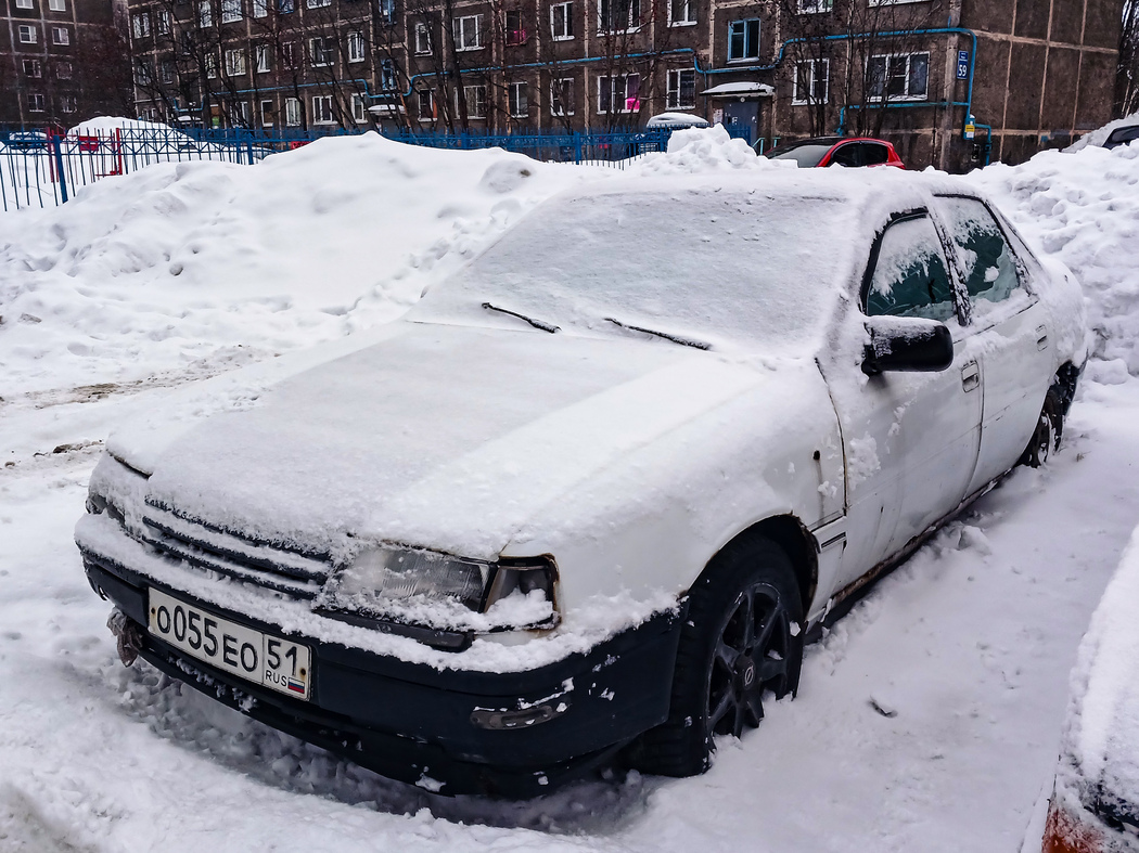 Мурманская область, № О 055 ЕО 51 — Opel Vectra (A) '88-95