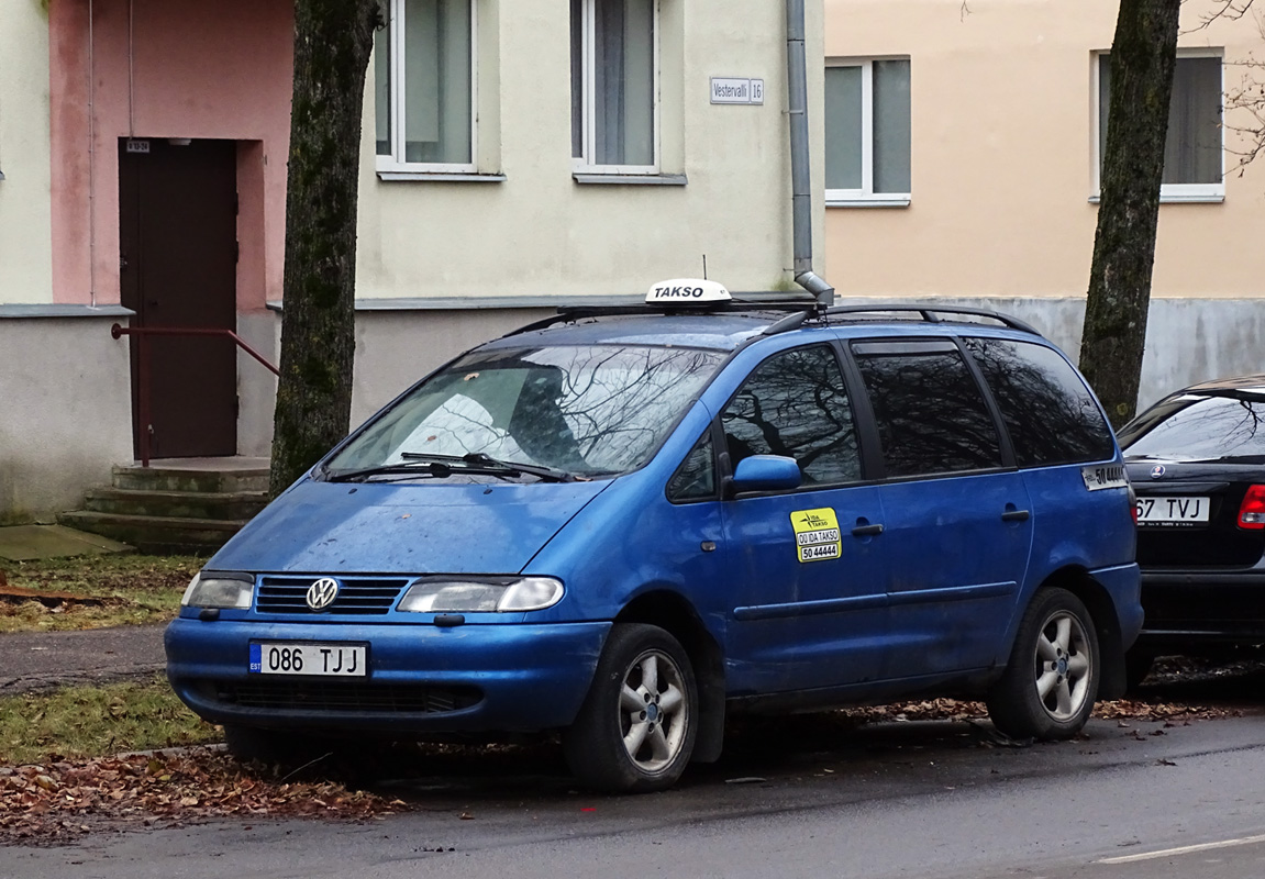 Эстония, № 086 TJJ — Volkswagen Sharan (7M) '95-00