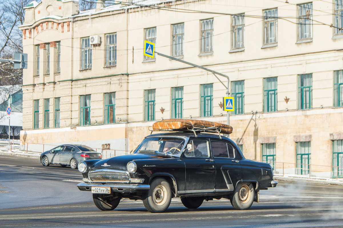 Пензенская область, № Н 021 УУ 38 — ГАЗ-21Р Волга '65-70; Иркутская область — Вне региона