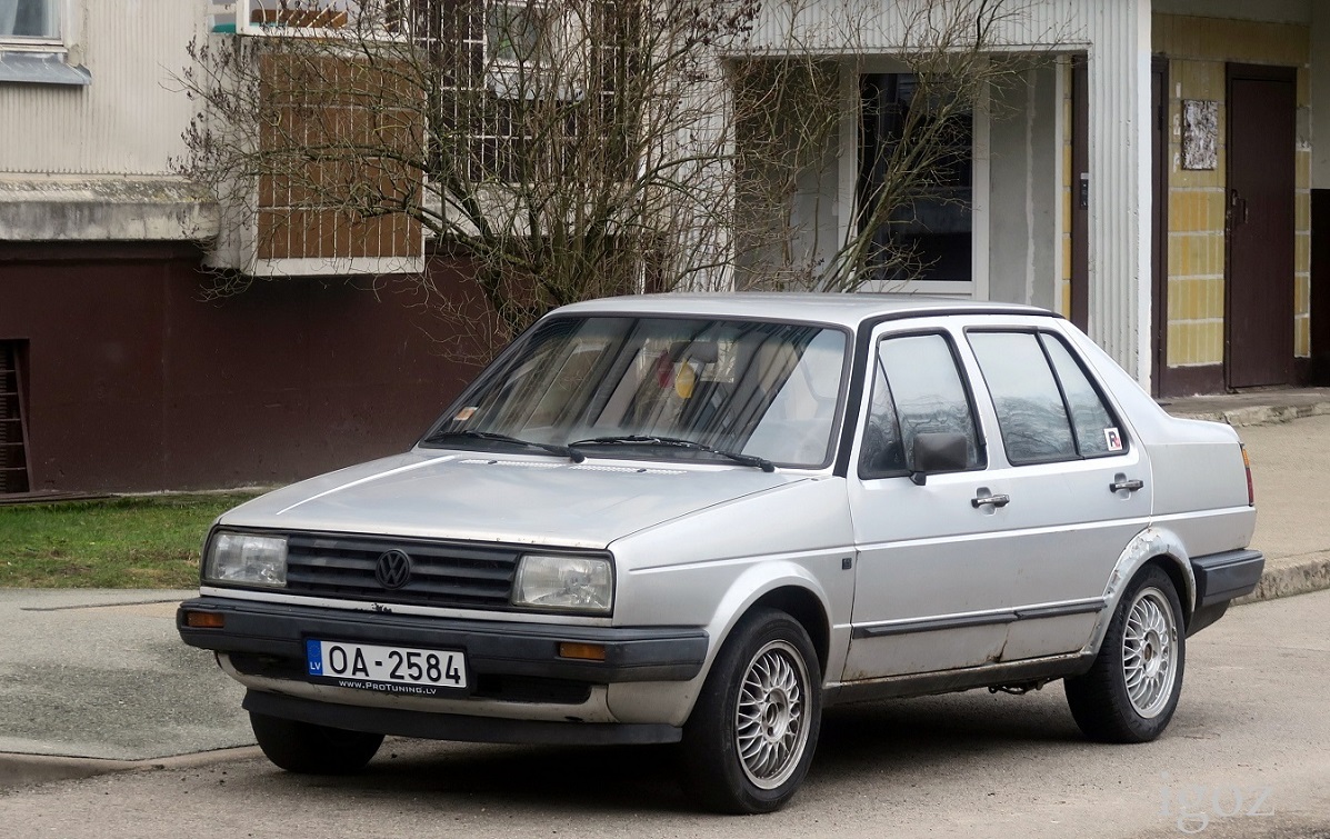 Латвия, № OA-2584 — Volkswagen Jetta Mk2 (Typ 16) '84-92