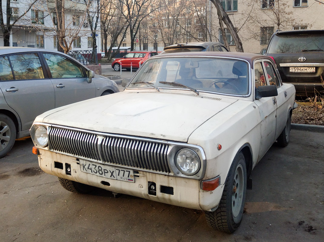 Москва, № К 438 РХ 777 — ГАЗ-24-10 Волга '85-92