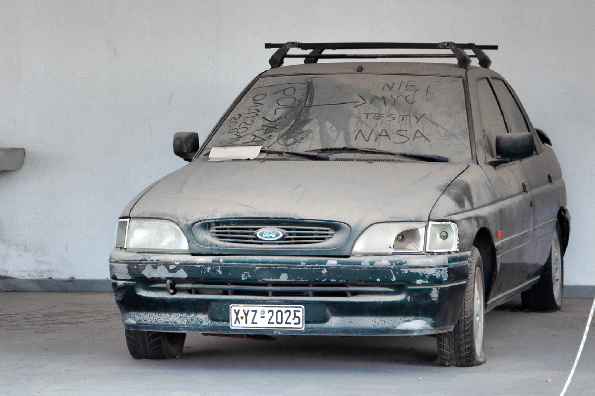Греция, № XYZ-2025 — Ford Escort MkV '90-97