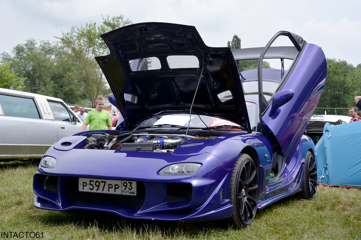 Краснодарский край, № Р 597 РР 93 — Mazda RX-7 (FD) '91-03; Ставропольский край — Фестиваль «Авто-Шок 26» 2015