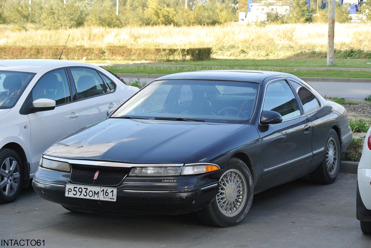 Ростовская область, № Р 593 ОМ 161 — Lincoln Mark VIII '93-97