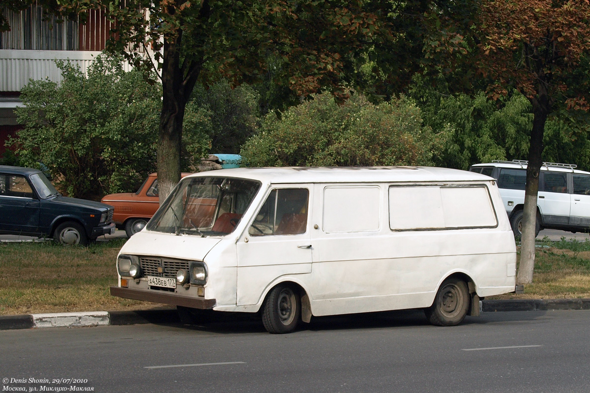 Москва, № А 438 ЕВ 177 — РАФ-22031 Латвия '76-87