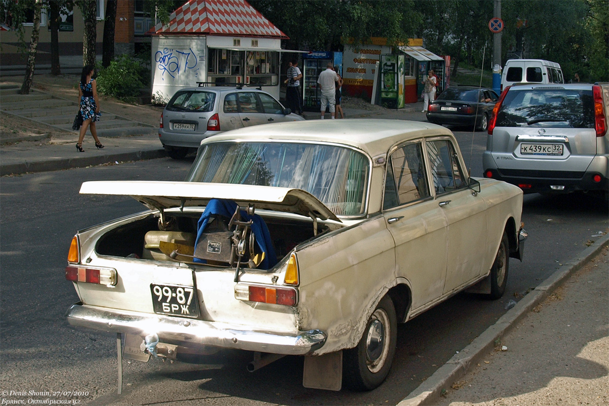 Брянская область, № 99-87 БРЖ — Москвич-412ИЭ '69-75
