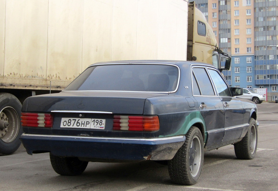 Санкт-Петербург, № О 876 НР 198 — Mercedes-Benz (W126) '79-91