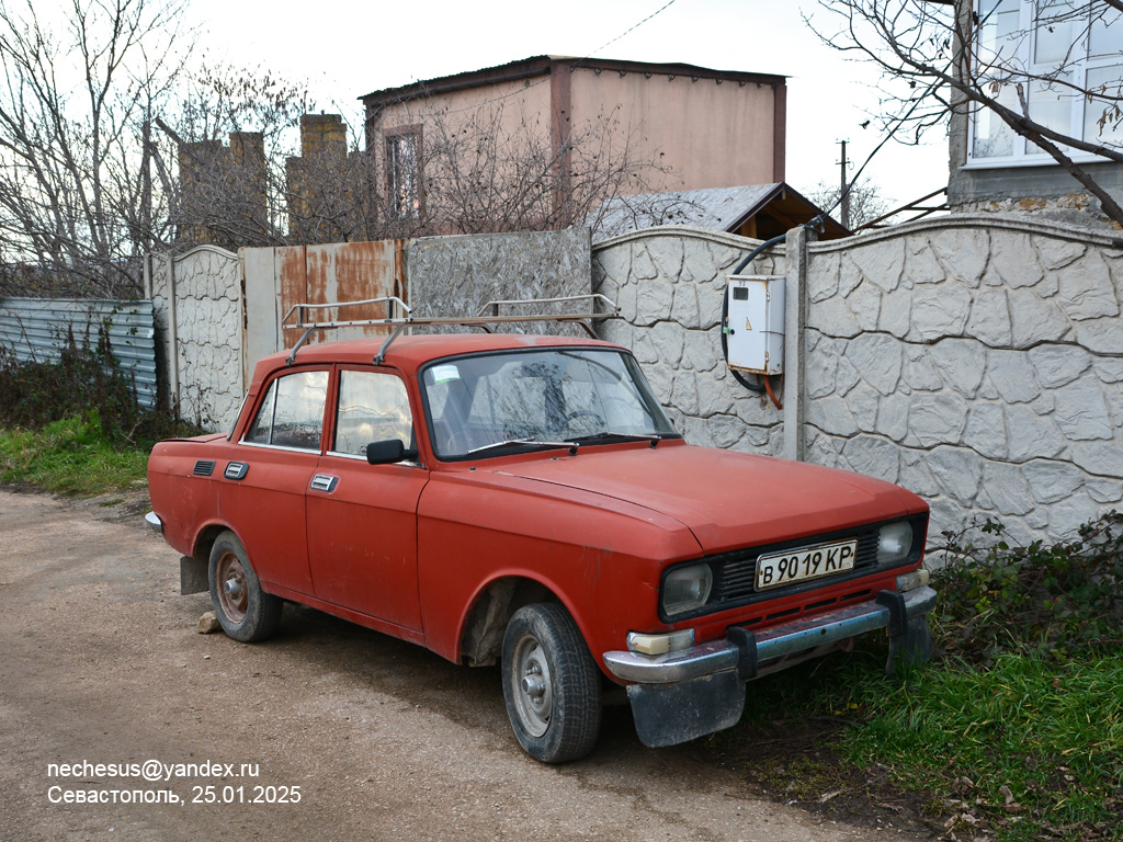 Севастополь, № В 9019 КР — Москвич-2140 '76-88