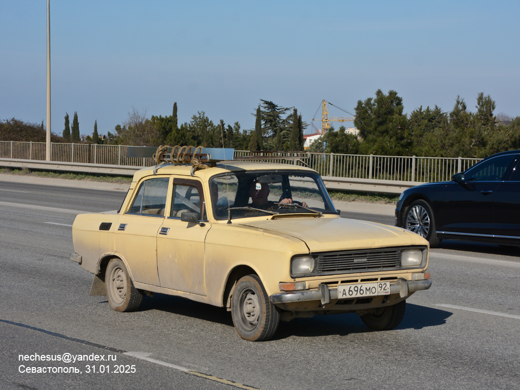 Севастополь, № А 696 МО 92 — Москвич-21406 '78-87