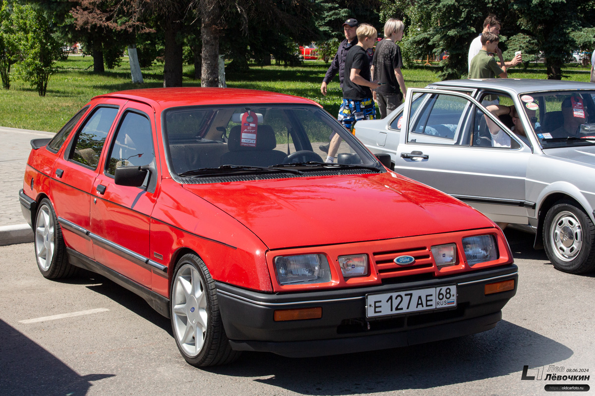 Тамбовская область, № Е 127 АЕ 68 — Ford Sierra MkI '82-87; Тульская область — Автомобильный фестиваль "Автострада &mdash; 2024"