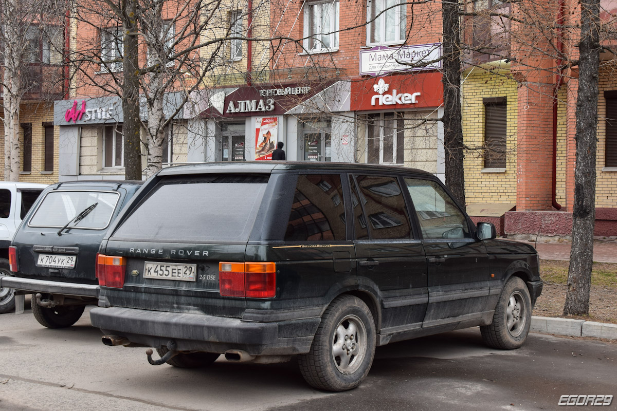 Архангельская область, № К 455 ЕЕ 29 — Land Rover Range Rover (2G) '94-02