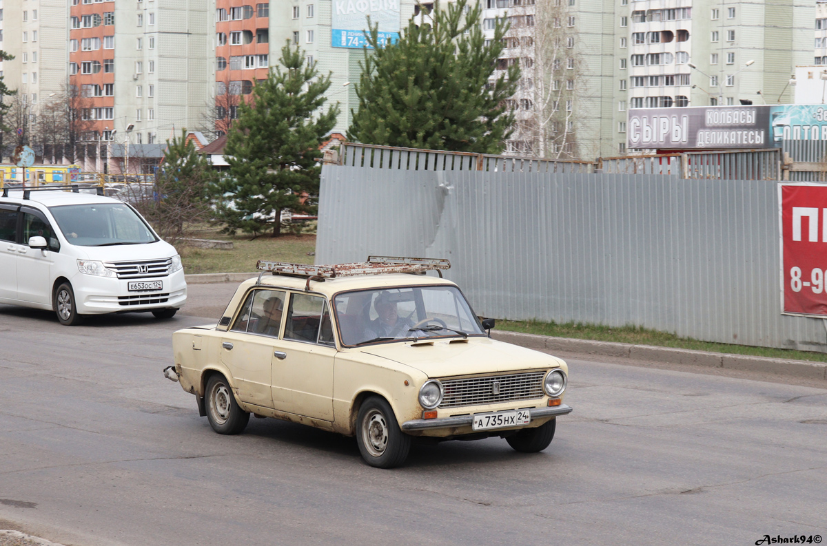 Красноярский край, № А 735 НХ 24 — ВАЗ-21013 Жигули '77-88