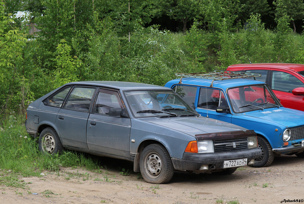 Красноярский край, № Н 722 АО 24 — Москвич-214122 '94-98