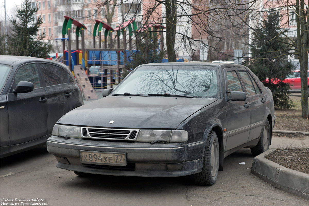 Москва, № Х 894 ХЕ 77 — Saab 9000 '84-98