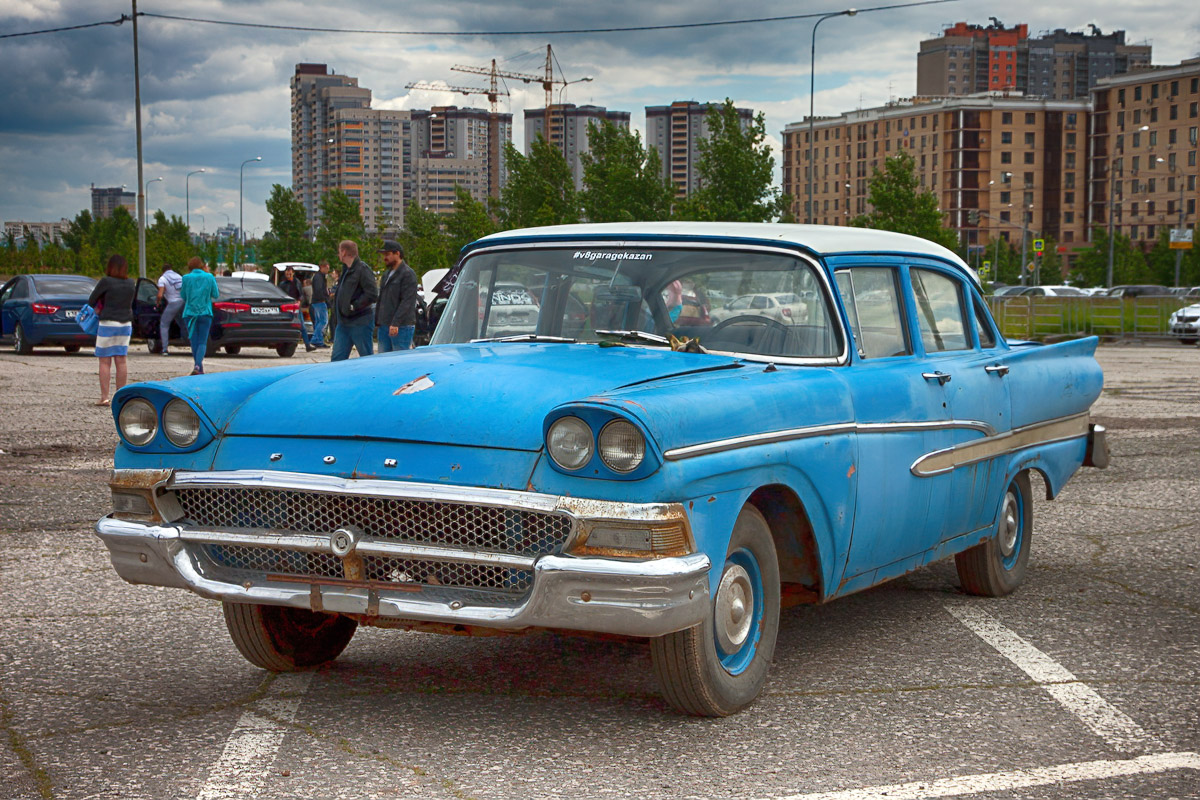 Татарстан, № (16) Б/Н 0041 — Ford Custom '58-60; Татарстан — Фестиваль "АвтоМотоКазань 2017"