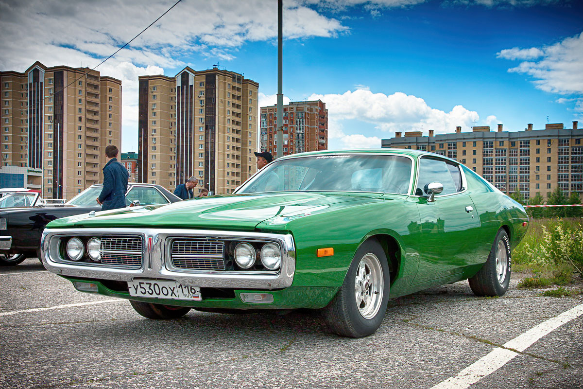 Татарстан, № У 530 ОХ 116 — Dodge Charger (3G) '71-75; Татарстан — Фестиваль "АвтоМотоКазань 2017"