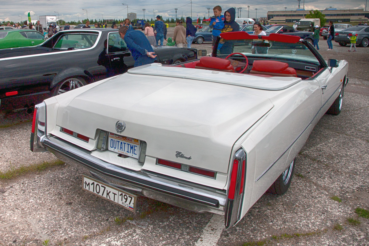 Москва, № М 107 КТ 197 — Cadillac Eldorado (9G) '71-78; Татарстан — Фестиваль "АвтоМотоКазань 2017"