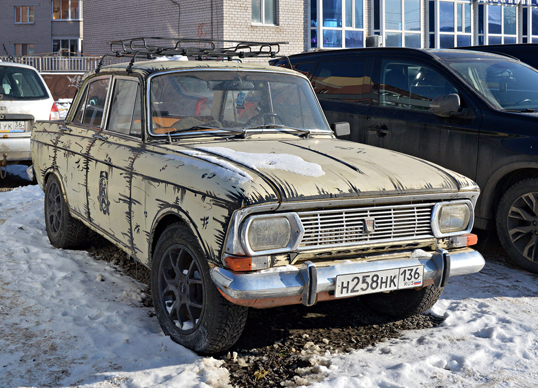 Воронежская область, № Н 258 НК 136 — Москвич-412ИЭ '69-75