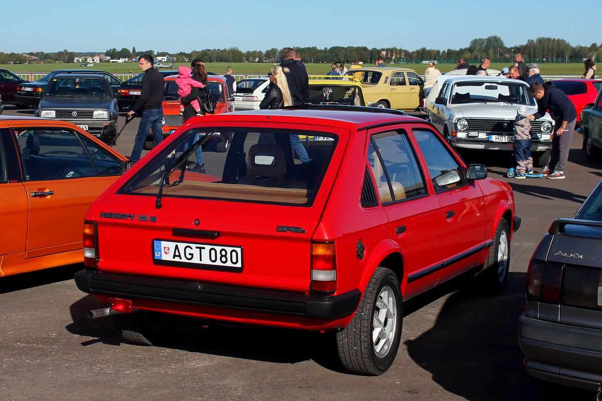 Литва, № AGT 080 — Opel Kadett (D) '79-84; Литва — Retro mugė 2024 ruduo