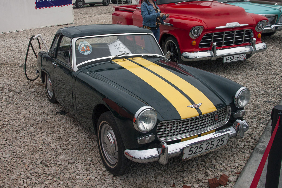 Татарстан, № 525 25 25 — Austin-Healey Sprite (Mark I) '58-61; Татарстан — Выставка ретро автомототехники 22 мая 2021 г.
