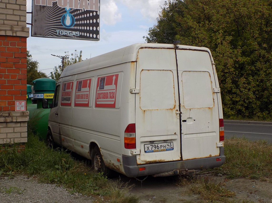 Кировская область, № Х 796 РН 43 — Mercedes-Benz Sprinter (1G) '95-00