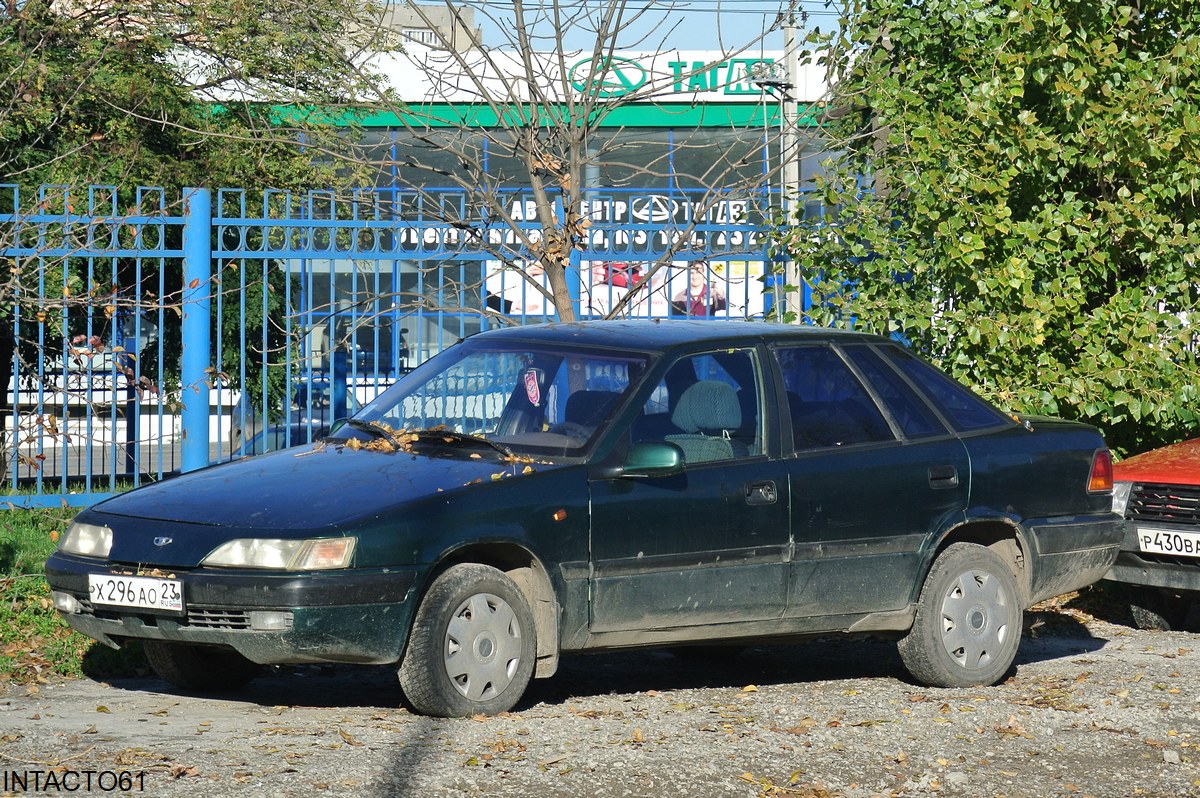 Ростовская область, № Х 296 АО 23 — Daewoo Espero '90-99; Краснодарский край — Вне региона