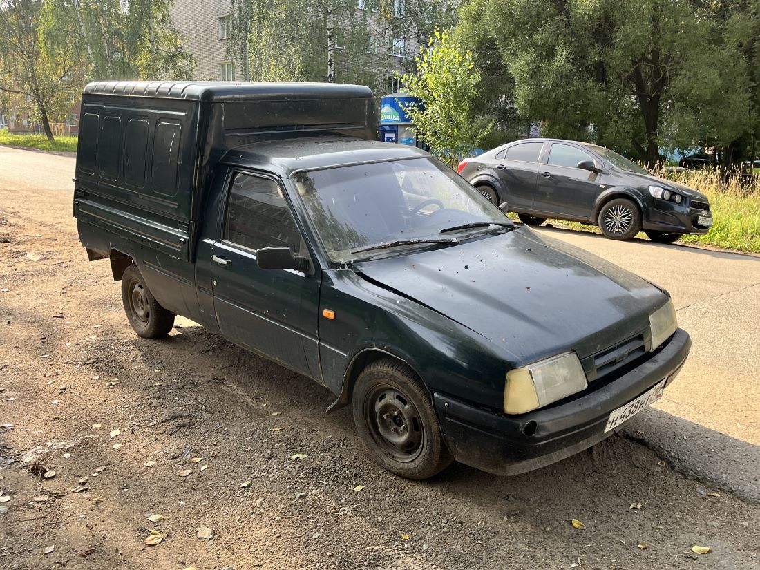 Удмуртия, № Н 438 НТ 18 — Иж-2717-230 '97-05