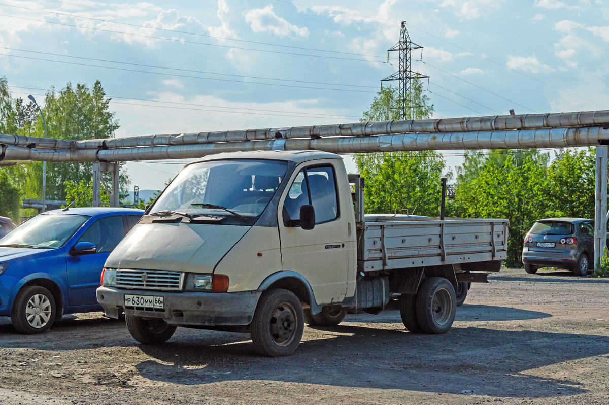 Свердловская область, № Р 630 ММ 66 — ГАЗ-33021 ГАЗель '94-03