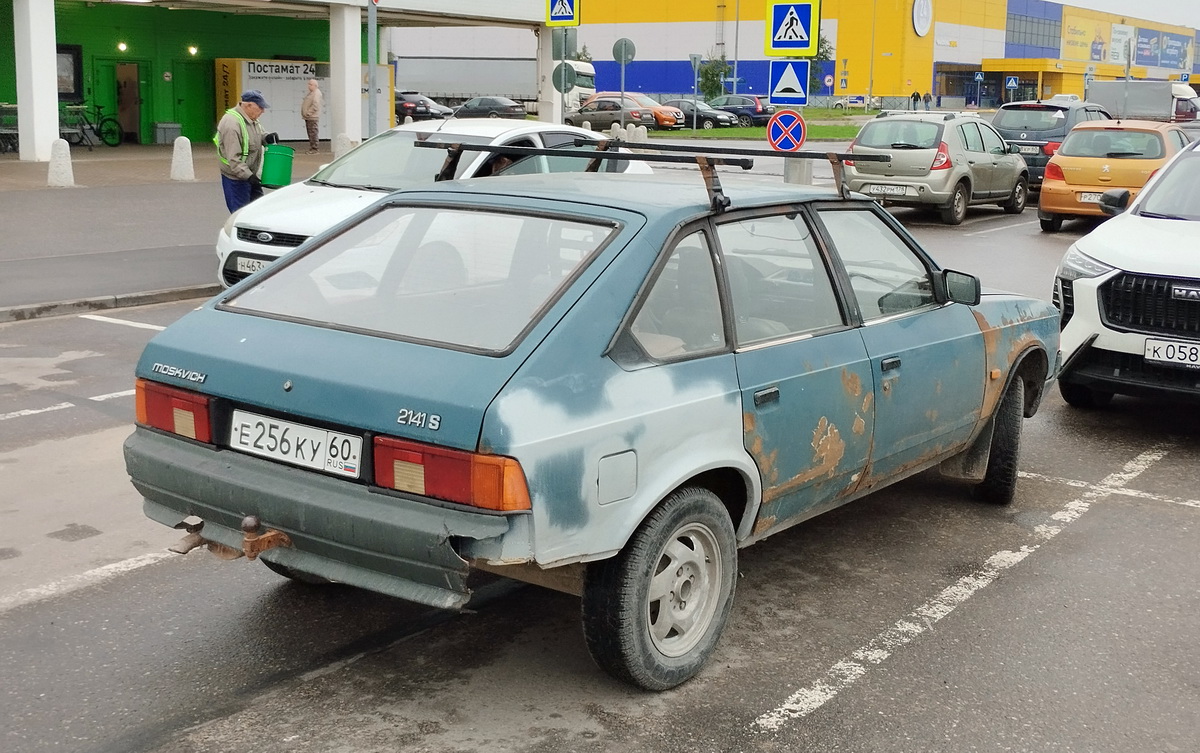 Псковская область, № Е 256 КУ 60 — Москвич-21412 '86-94
