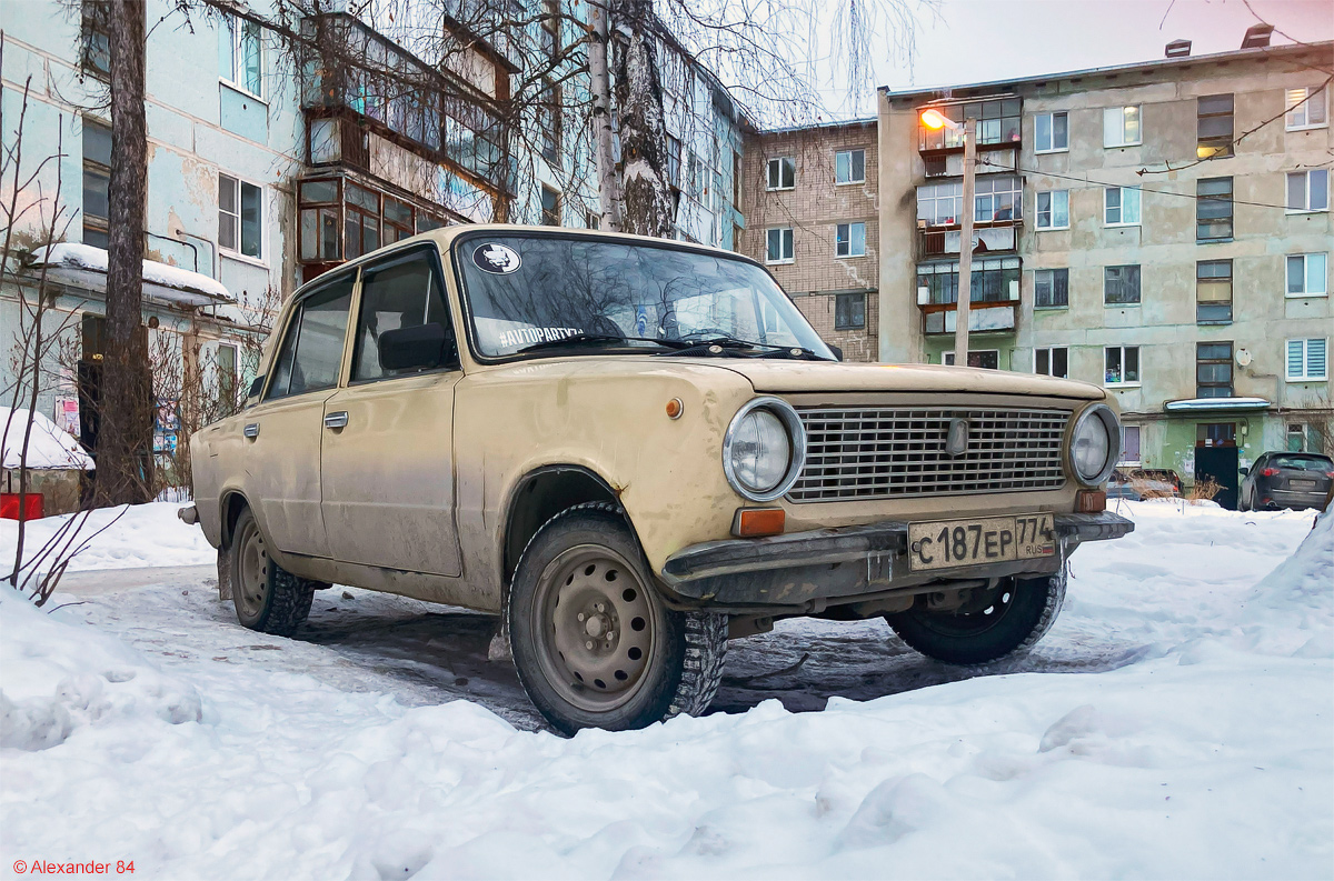 Челябинская область, № С 187 ЕР 774 — ВАЗ-21013 Жигули '77-88