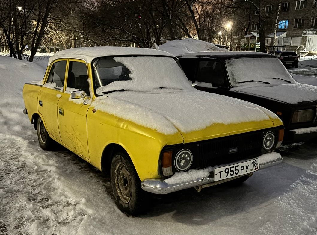 Удмуртия, № Т 955 РУ 18 — Москвич-412ИЭ-028 (Иж) '82-01