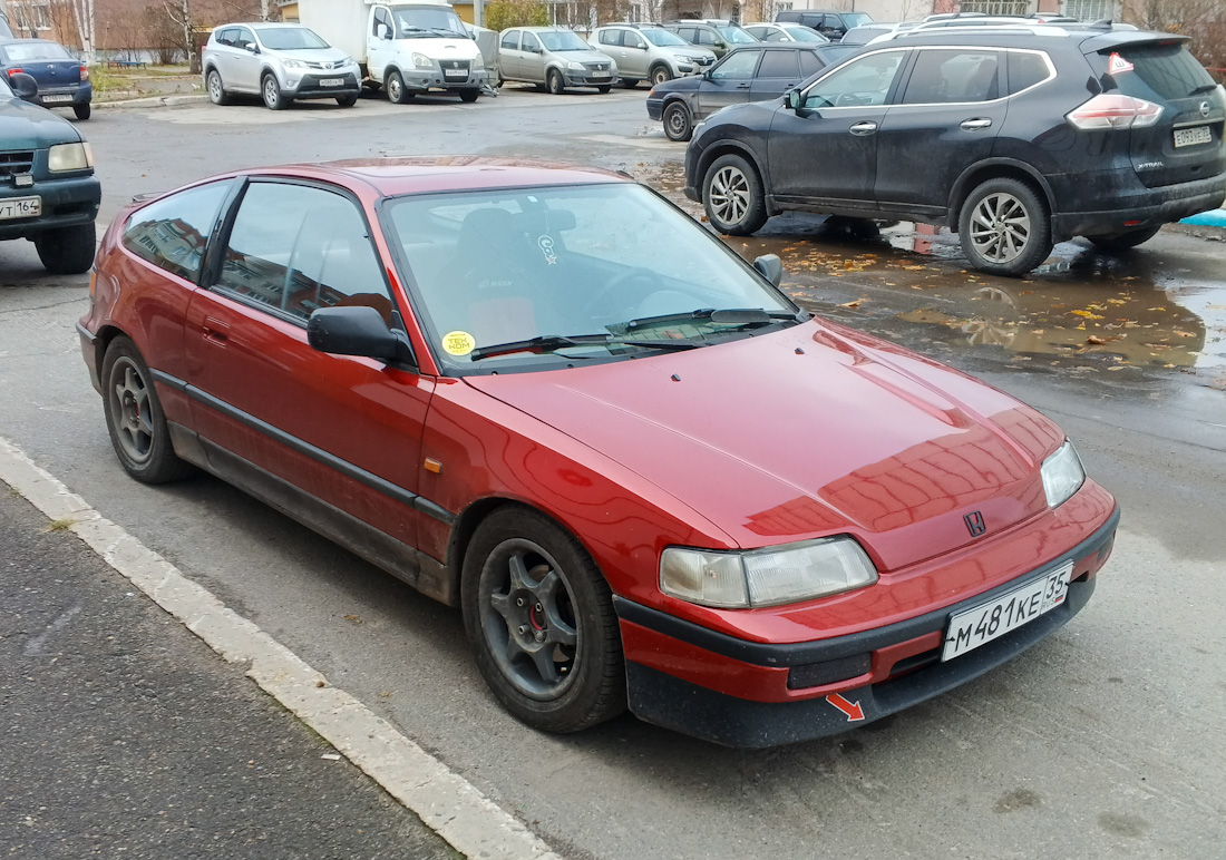 Вологодская область, № М 481 КЕ 35 — Honda Civic (4G) '87-91
